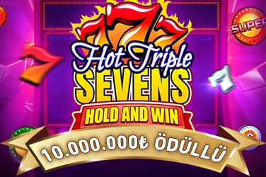 Hot Triple Sevens Hold & Win